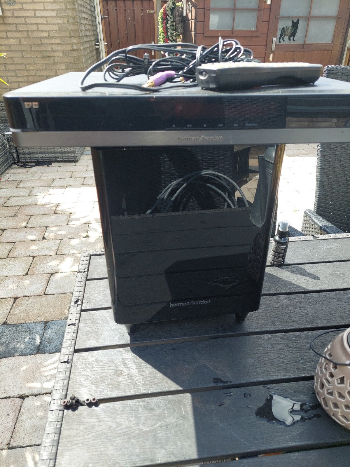 basbox harman kardon, Inclusief kabels, Subwoofer, Harman Kardon, Ophalen