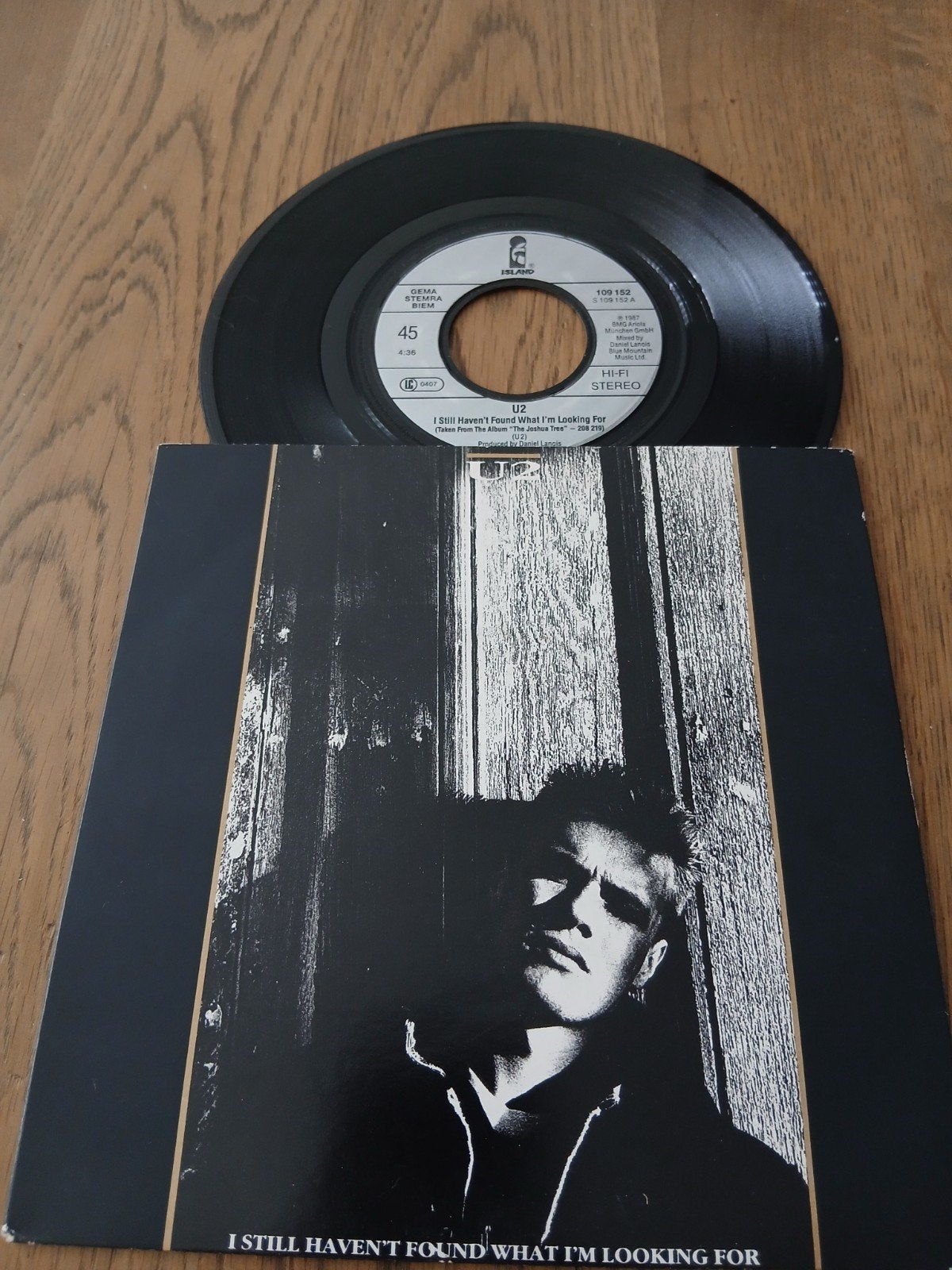 VINYL  MAXI SINGLE    U2     1987, Ophalen of Verzenden, Zo goed als nieuw, Overige formaten, Poprock