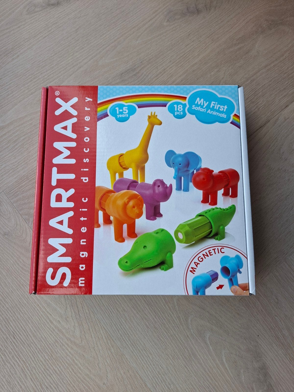 SmartMax My First Safari Animals - Magnetisch Speelgoed, Ophalen of Verzenden, Nieuw, Overige typen