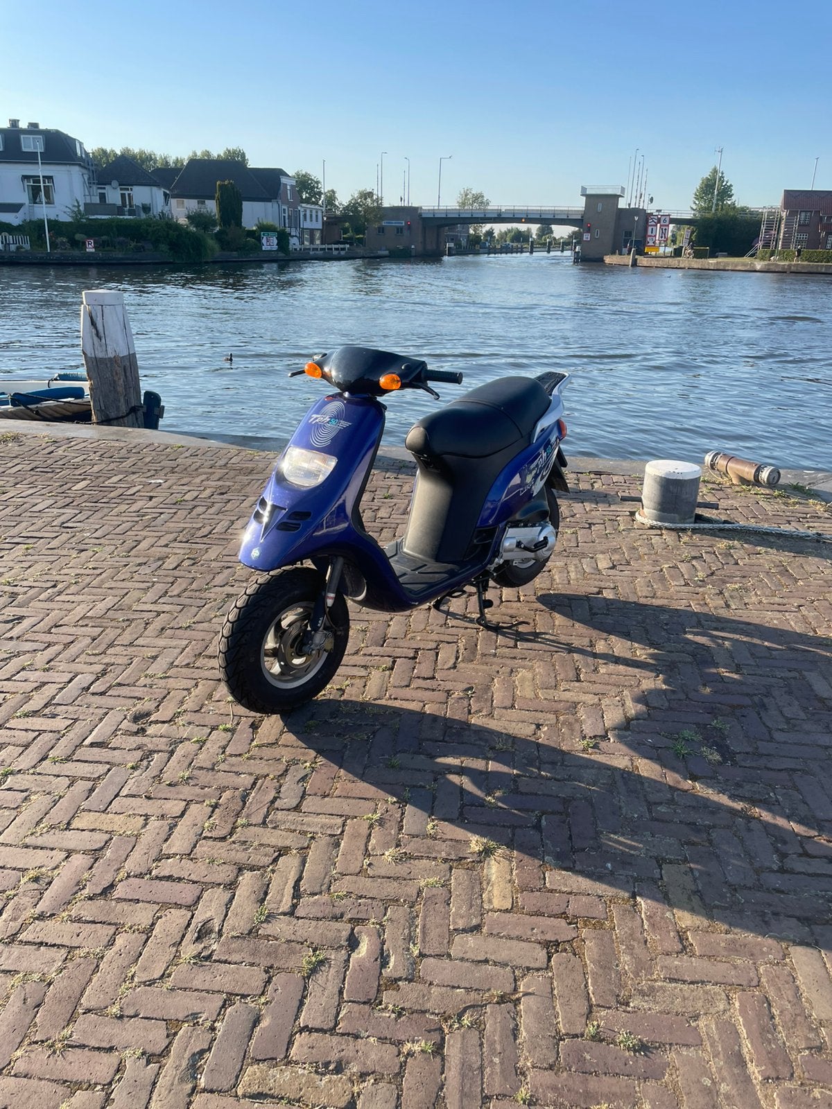 Piaggio typhoon 50cc brom, Fietsen en Brommers, Ophalen, Gebruikt, Overige modellen, Maximaal 45 km/u