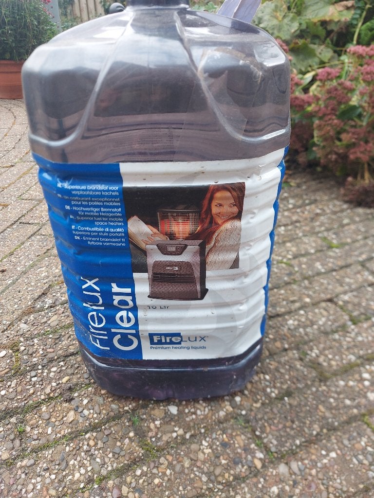 Firelux Clear Petroleum voor Verplaatsbare Kachel 10l, Ophalen, Nieuw, Overige brandstoffen, Overige soorten