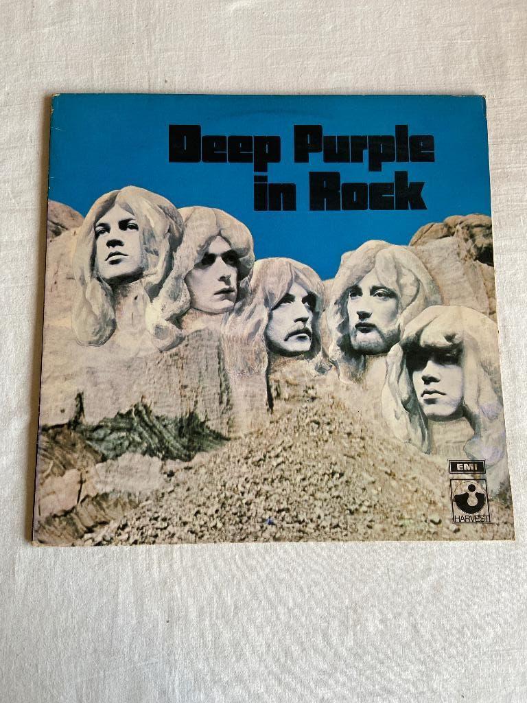 deep purple - deep purple in rock, Verzenden, Zo goed als nieuw, 12 inch