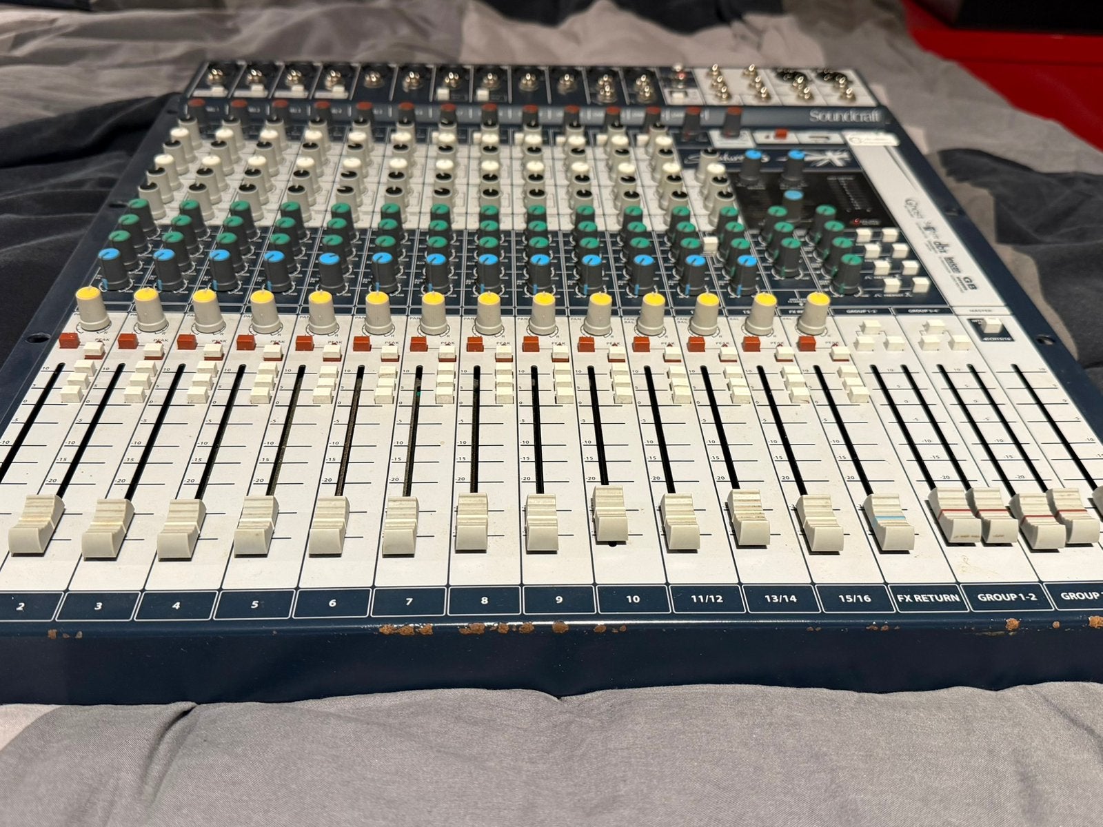 Soundcraft Signature 16 Mengtafel, Ophalen, Gebruikt, 10 tot 20 kanalen, Microfooningang