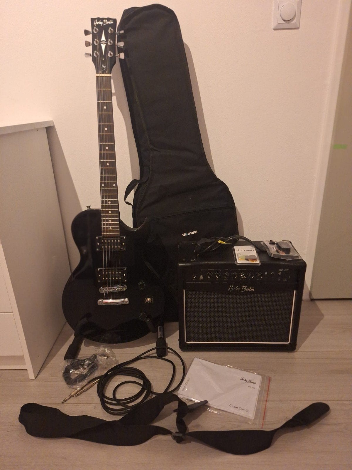 Elektrisch gitaar set, Ophalen, Solid body, Overige merken, Met versterker