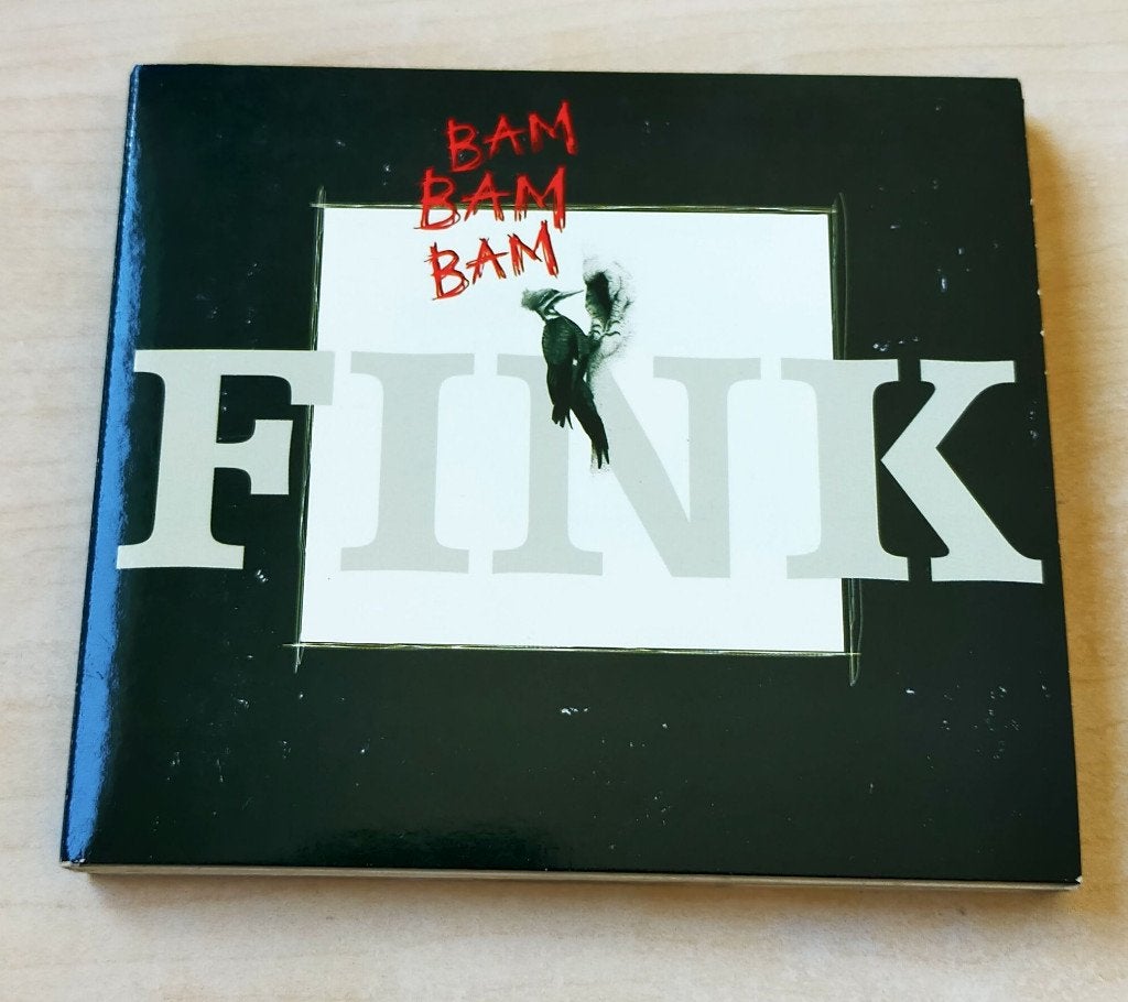 Fink - Bam Bam Bam CD + DVD 2005, Ophalen of Verzenden, Gebruikt, Alternative Rock