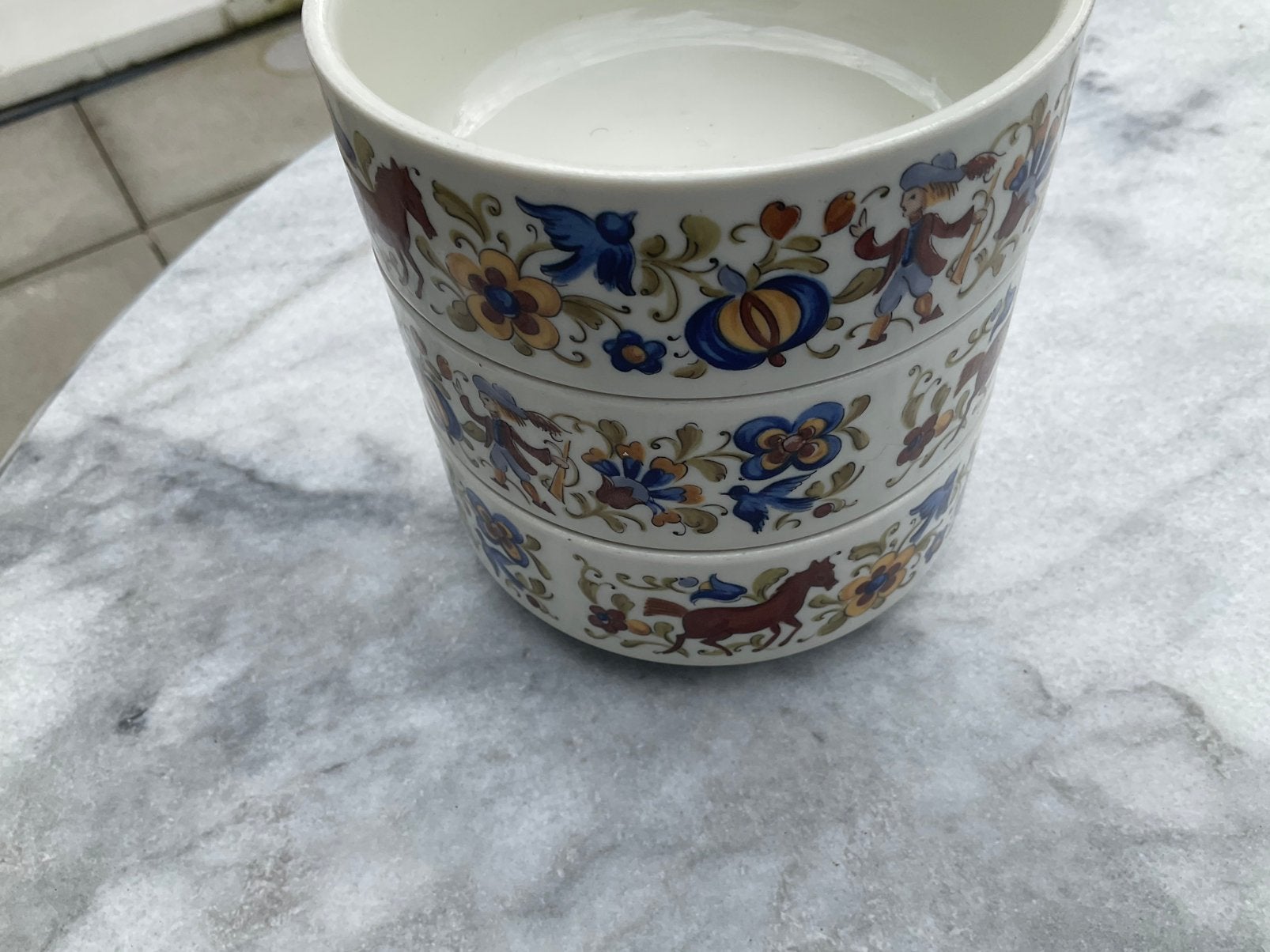 Villeroy Boch troubadour dessert schaaltjes, Ophalen of Verzenden, Overige stijlen, Porselein, Schaal of Schalen