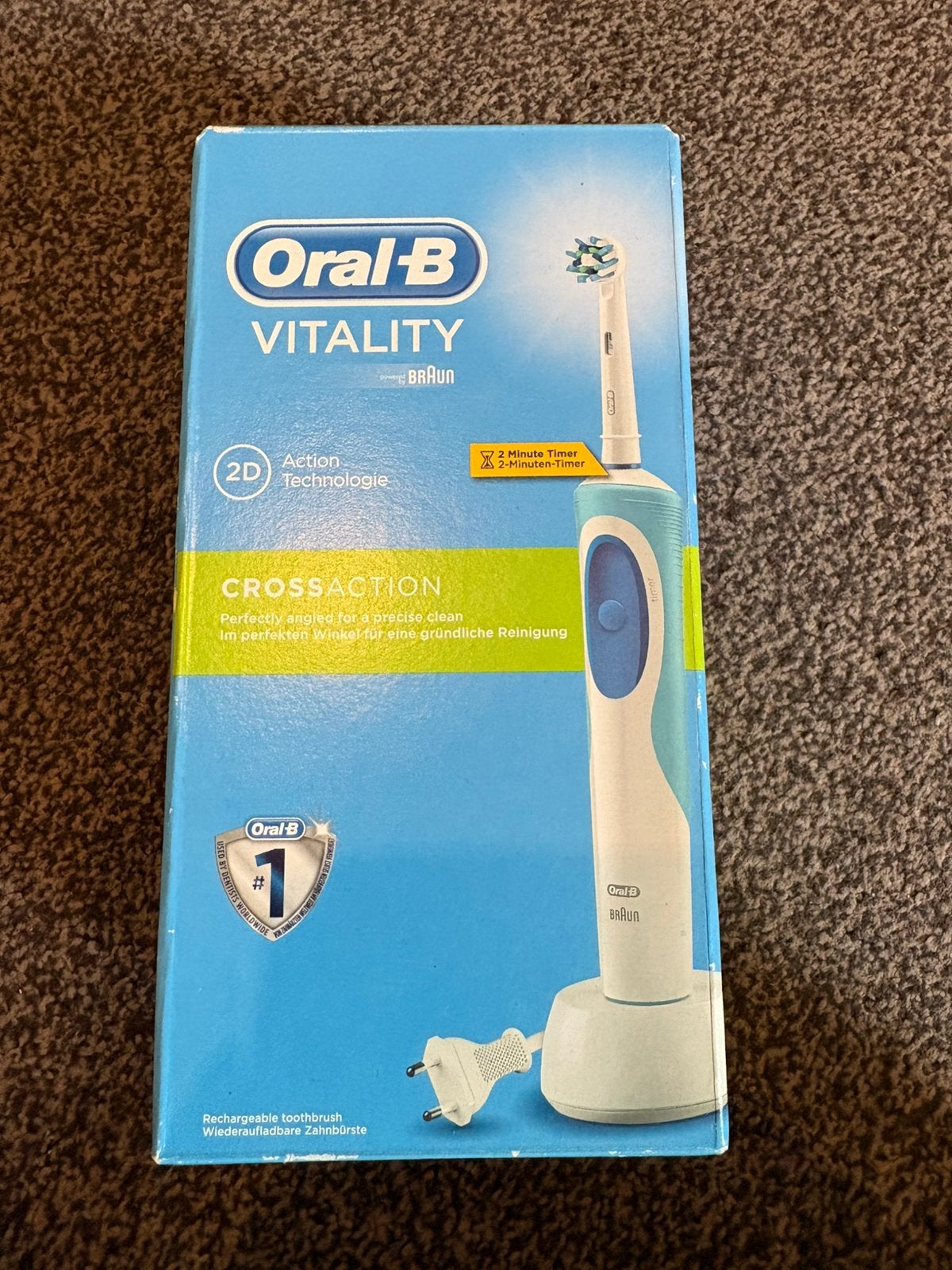 Oral-B Vitality Cross action - Nieuw in de verpakking, Ophalen of Verzenden, Nieuw, Tandenborstel