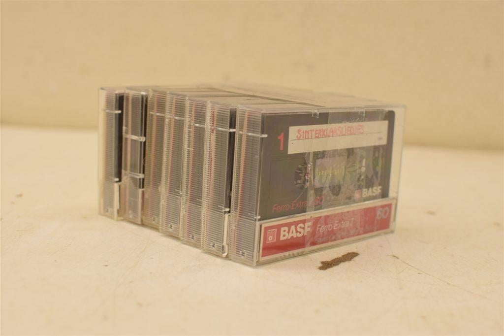 7 stuks Basf cassettebandjes 46489, Ophalen of Verzenden, Gebruikt, Overige genres, 1 bandje