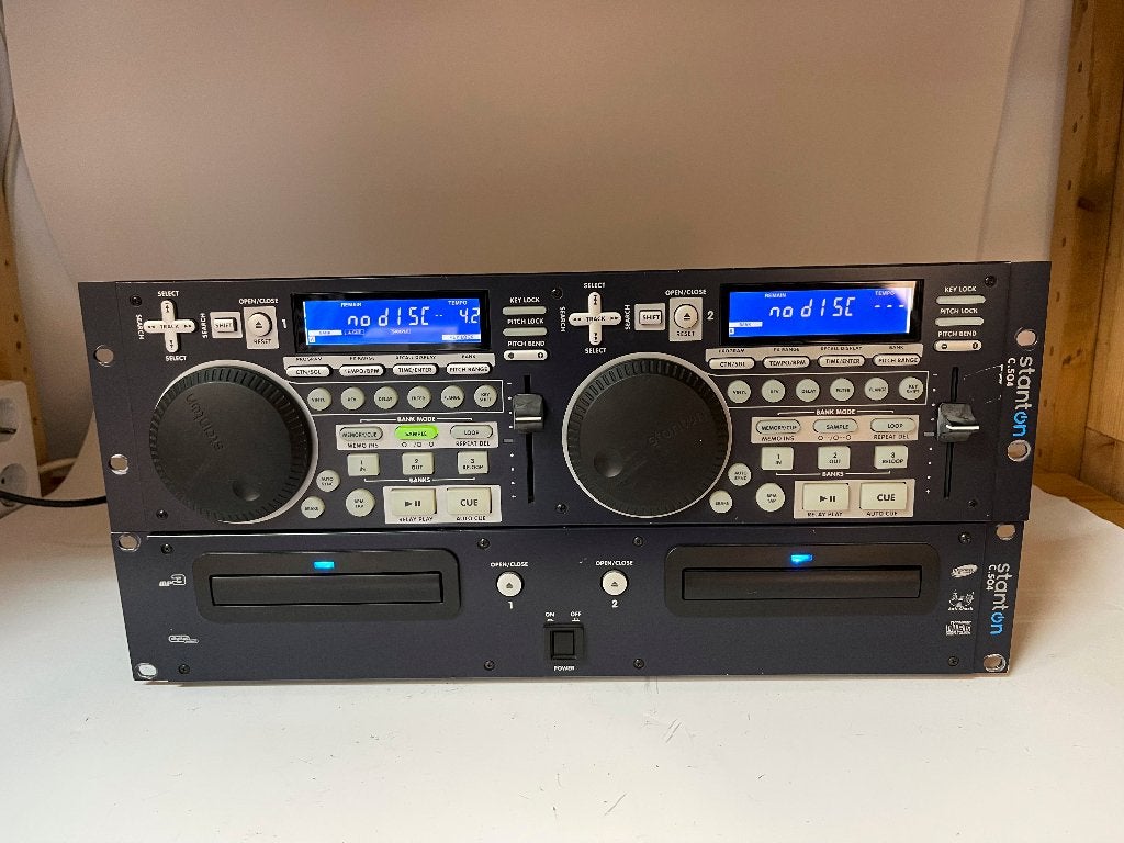 STANTON C.504 pro dual rackmount CD-/MP3-speler (Defect), Overige merken, STANTON, N, Dj-set