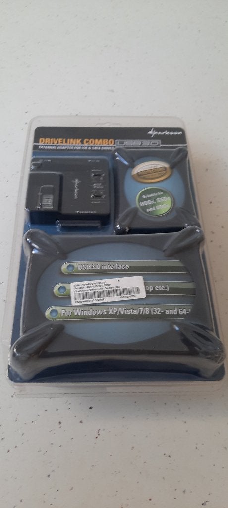 Sharkoon DriveLink Combo USB 3.0 – SATA / IDE naar USB, Intern, Sharkoon, HDD, Nieuw