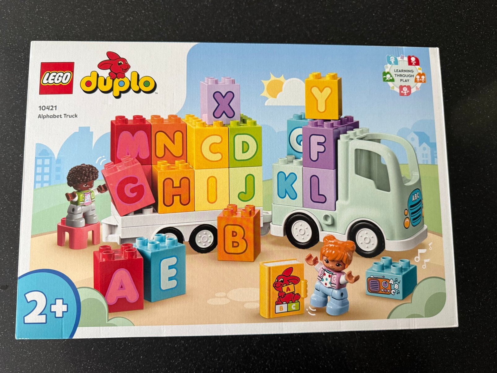 Duplo alfabelt vrachtwagen. Nieuw in de doos. 10421, Inclusief instructies, Nieuw, Ophalen of Verzenden, Duplo