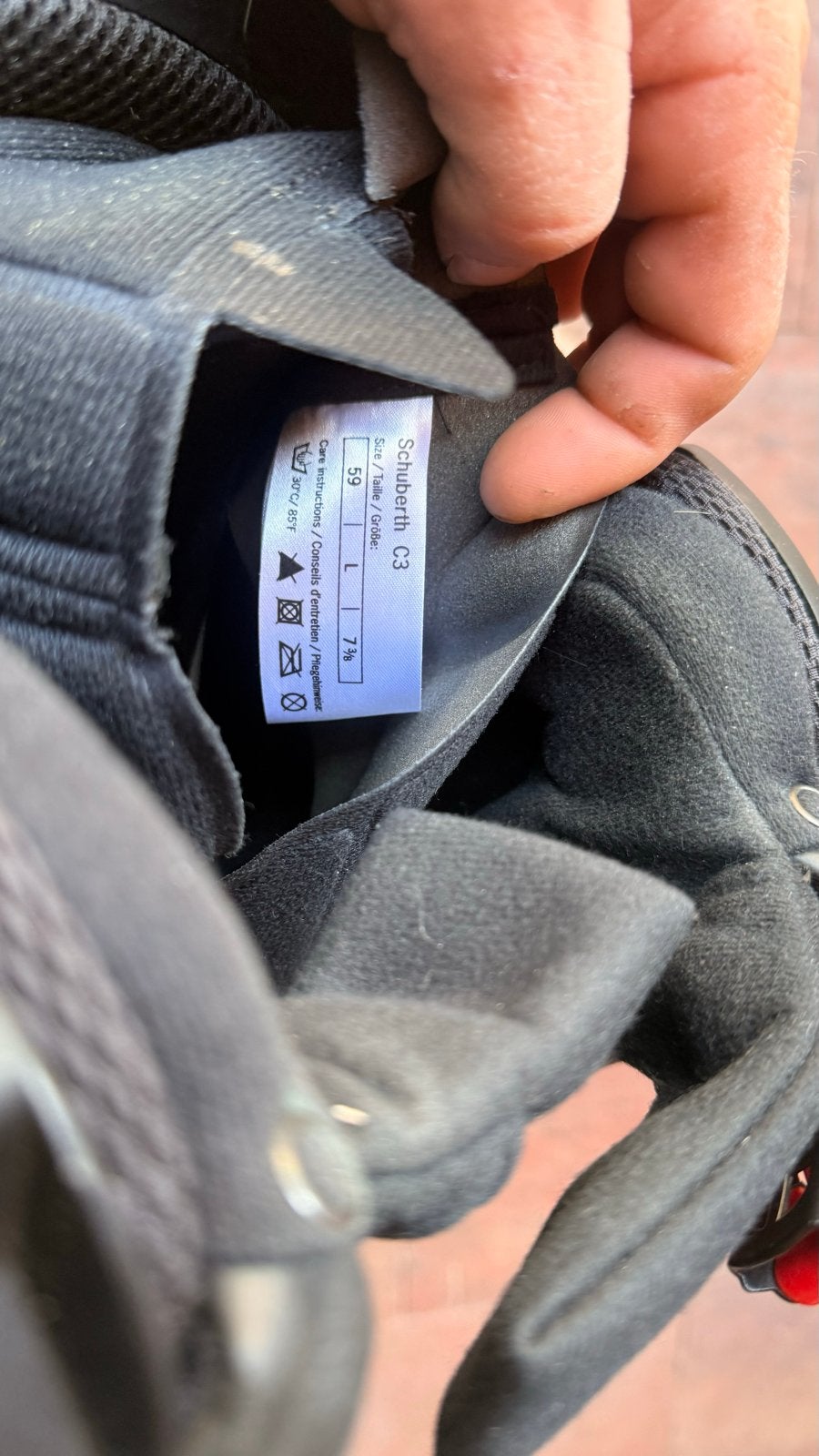 Schuberth C3 Systeemhelm - Maat L en M beschikbaar, Motoren, Systeemhelm, Heren, L, Tweedehands