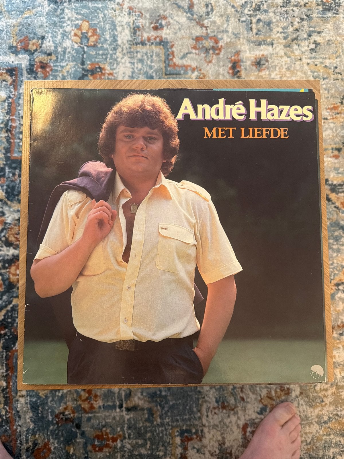 André Hazes - Met Liefde LP (1981), Gebruikt, 1980 - 1989, Ophalen of Verzenden, Levenslied of Smartlap