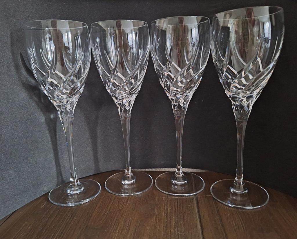 4 Toscane glazen 17,5 cm voor port of sherry, Antiek en Kunst, Ophalen of Verzenden