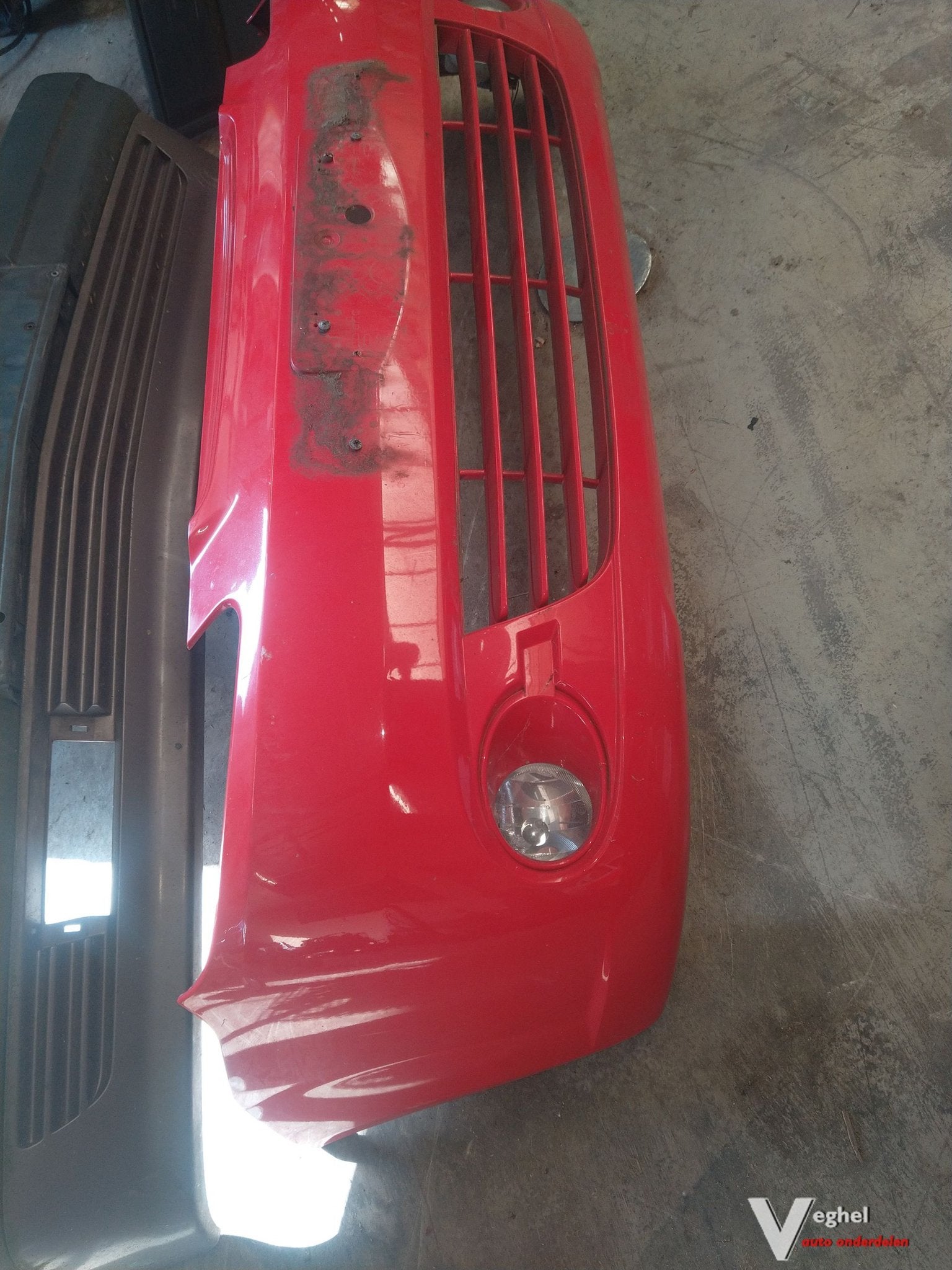 Chevrolet matiz voorbumper rood 2007, Ophalen, Gebruikt, -, Voor