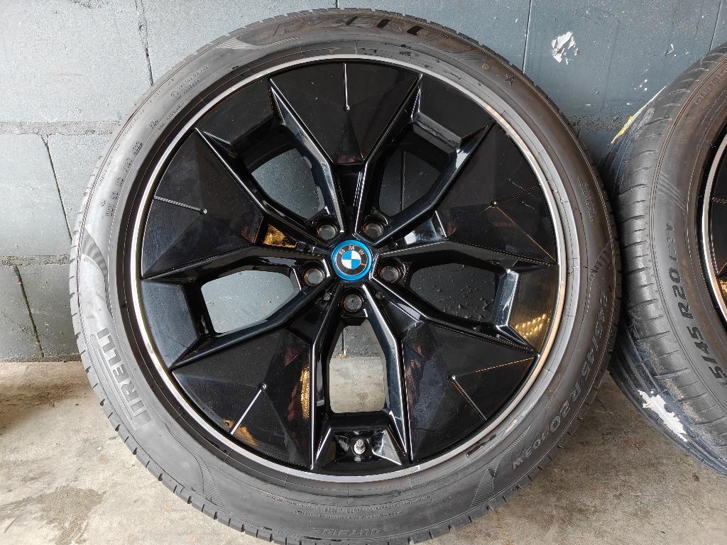 20" Originele BMW X3 IX3 X4 Zomerset 843 Aero Pirelli TPMS