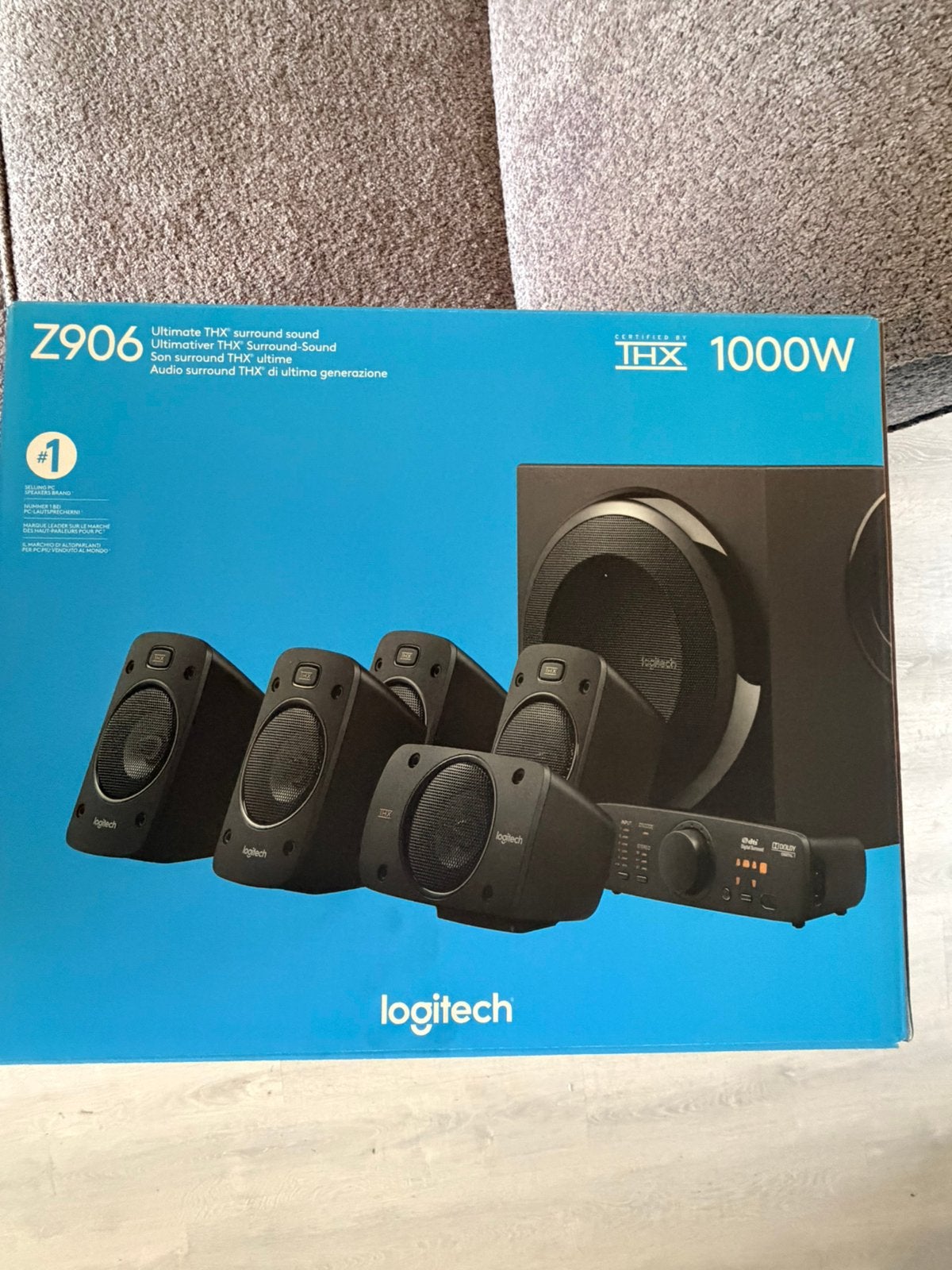 Logitech Z906 is een krachtig 5.1 surround, Ophalen, Zo goed als nieuw