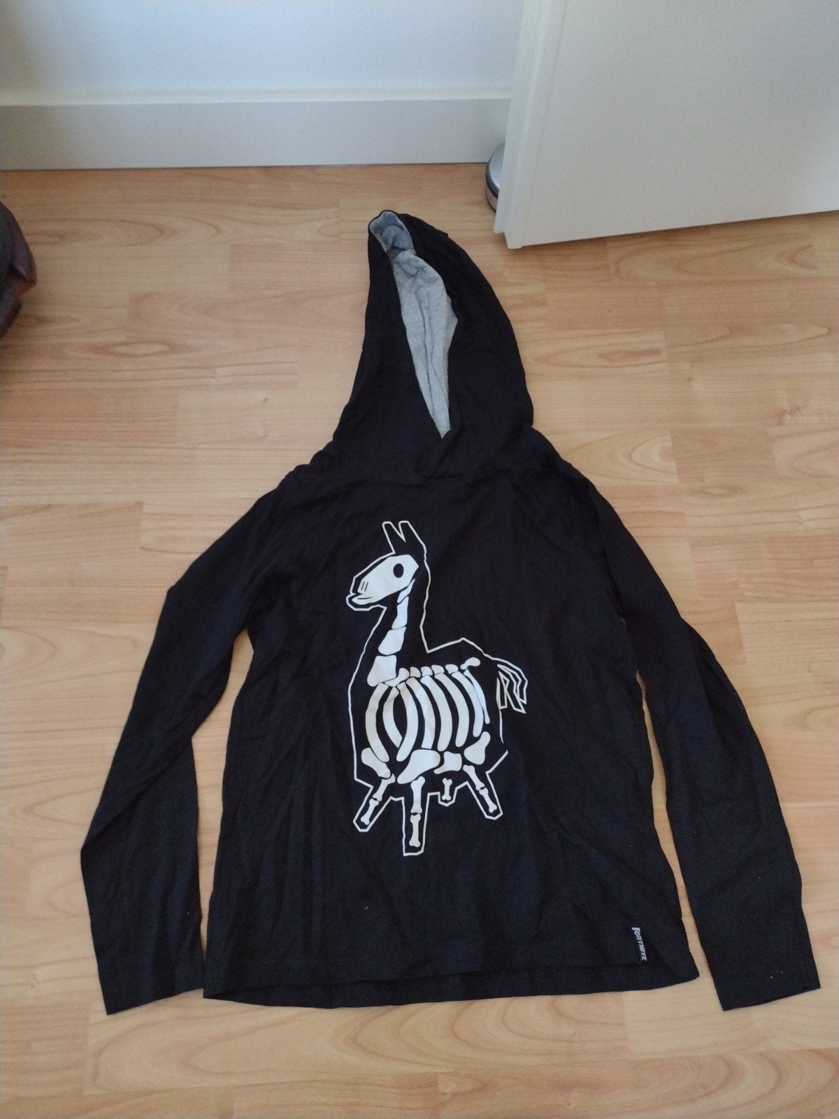 Fortnite Lama Skelet Hoodie Maat 152, Ophalen, Gebruikt, Jongen of Meisje, Trui of Vest