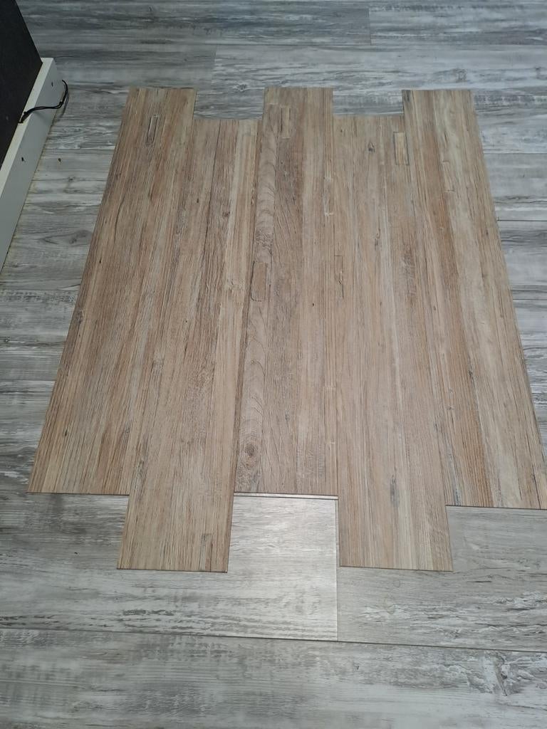 3,86m2 pvc plak laminaat, Ophalen, Nieuw, Minder dan 10 m², Laminaat