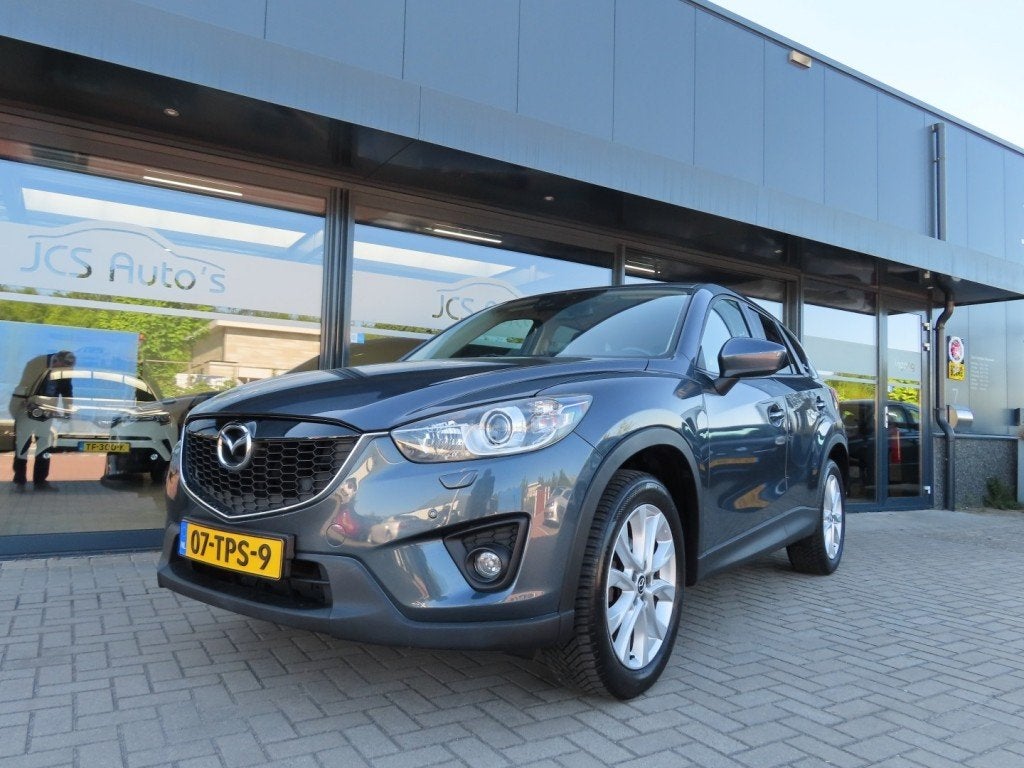 Mazda CX-5 2.0 GT-M 4WD Aut. Ecc Leder Navi Trekhaak 2012, Automaat, 4 cilinders, Navigatiesysteem, Bedrijf