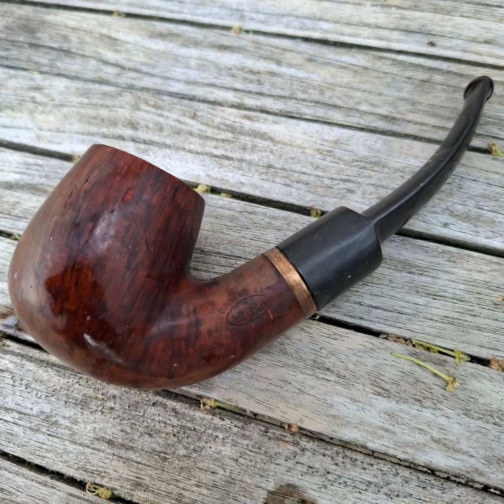 Vintage Butz-choquin - Bruyère houten pijp - Gebruikt, Verzamelen, Rookartikelen, Aanstekers en Luciferdoosjes, Ophalen of Verzenden