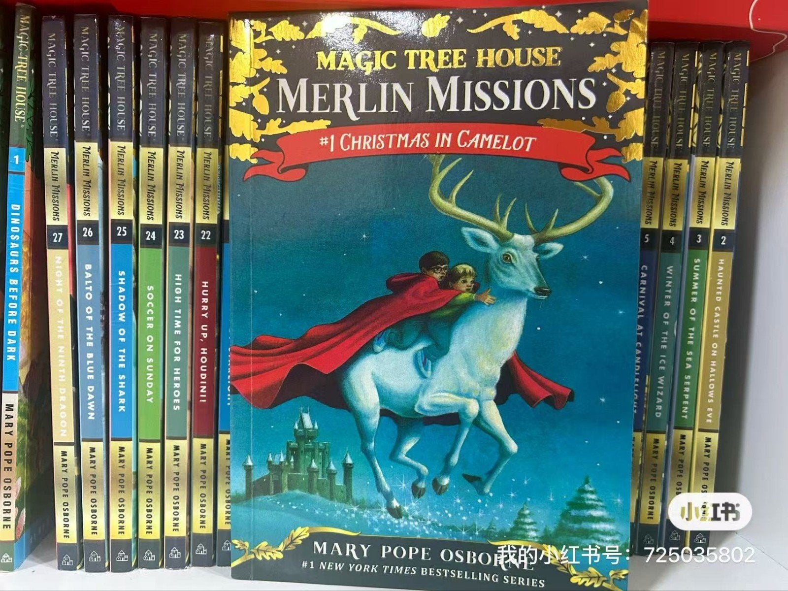 Complete set Magic Tree House Merlin Missions (27 delen), Ophalen of Verzenden