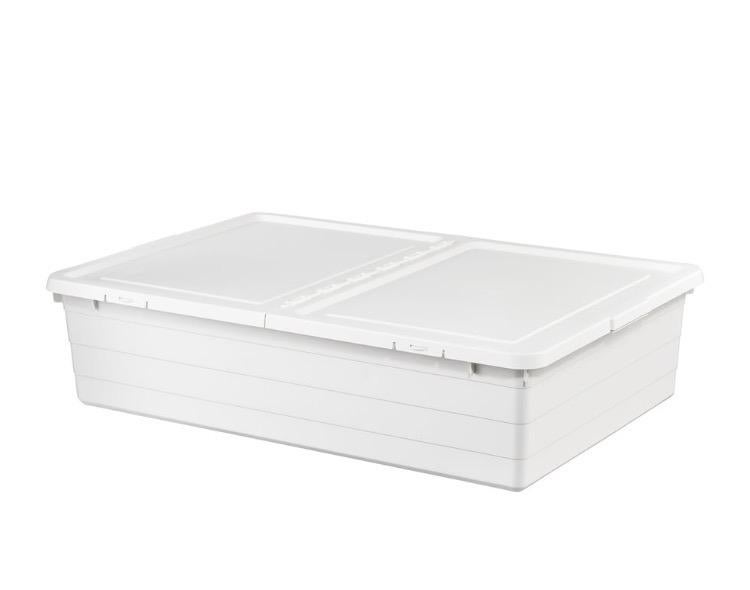 1x IKEA Sockerbit opbergbak+deksel, Doe-het-zelf en Verbouw, Kratten en Dozen, Ophalen of Verzenden, Zo goed als nieuw, Minder dan 40 cm