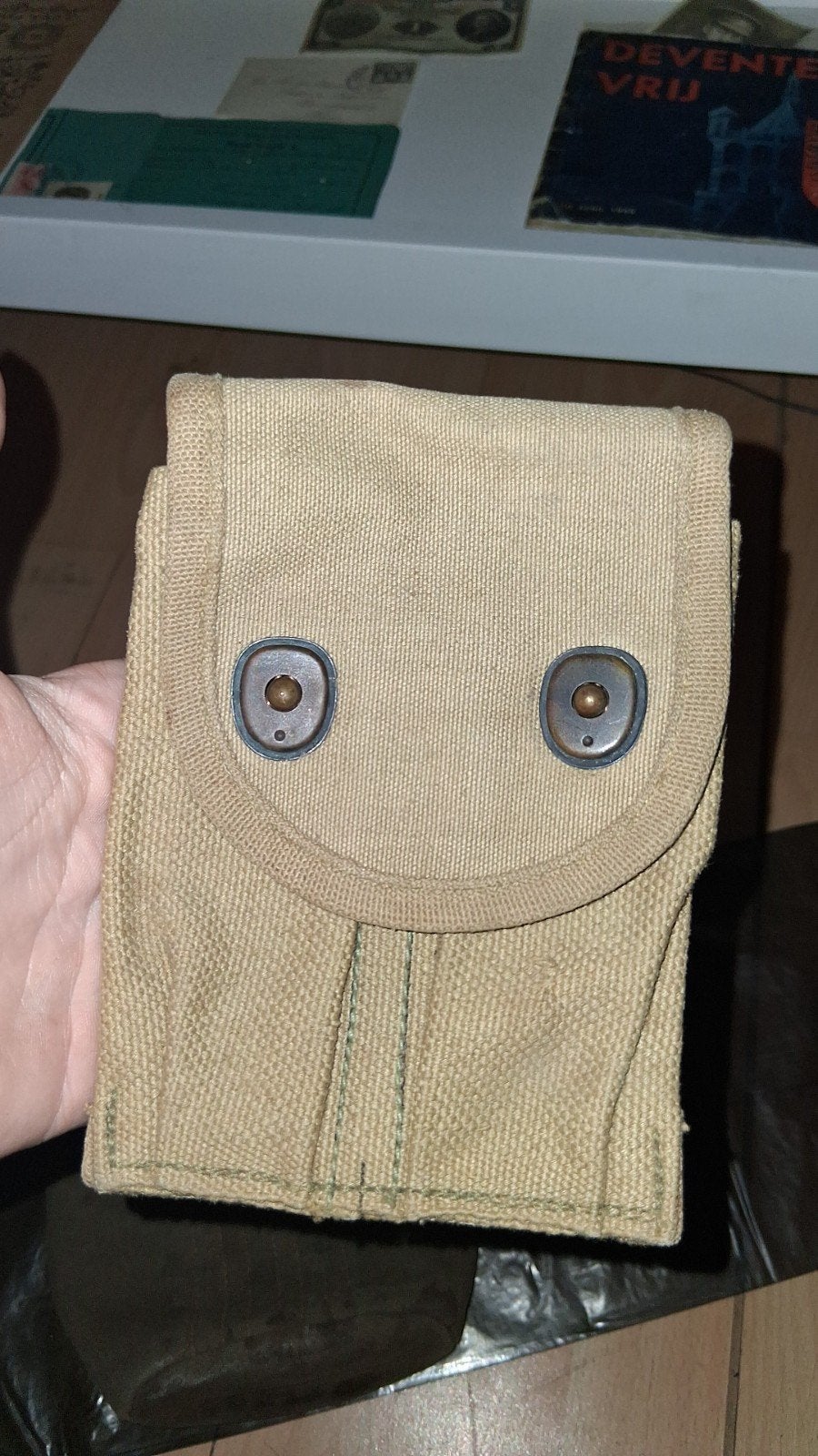 US WW1 Colt 1911 magazijntasje - 1918 gedateerd, Ophalen of Verzenden