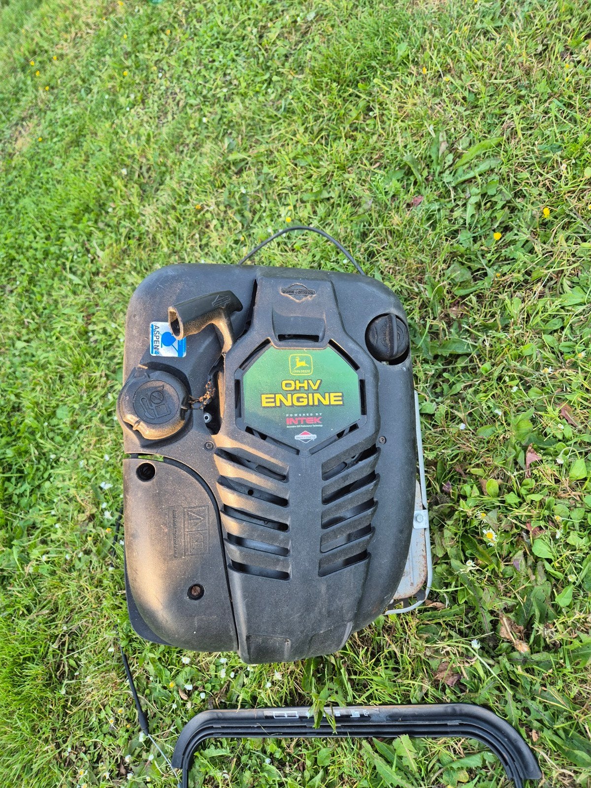 John Deere OHV Grasmaaier Motor - Onderdelen/Reparatie, Ophalen, Gebruikt, Benzine-grasmaaier, John Deere