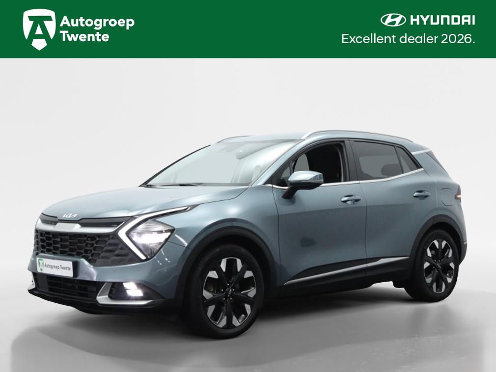 Kia Sportage 1.6 T-GDi PHEV Prestige AWD | Trekhaak | Naviga, 4 cilinders, Blauw, Plug-in hybride, Bedrijf