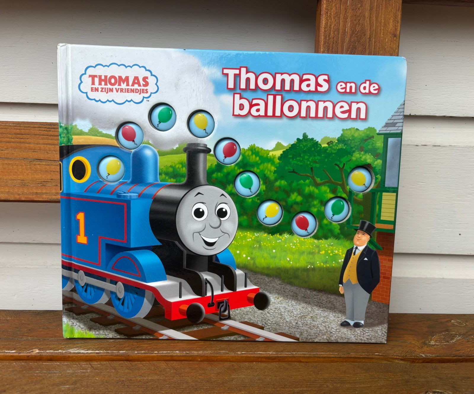 Thomas de trein en de ballonnen boek - kinderboek, Boeken, Ophalen of Verzenden, Gelezen, Fictie algemeen