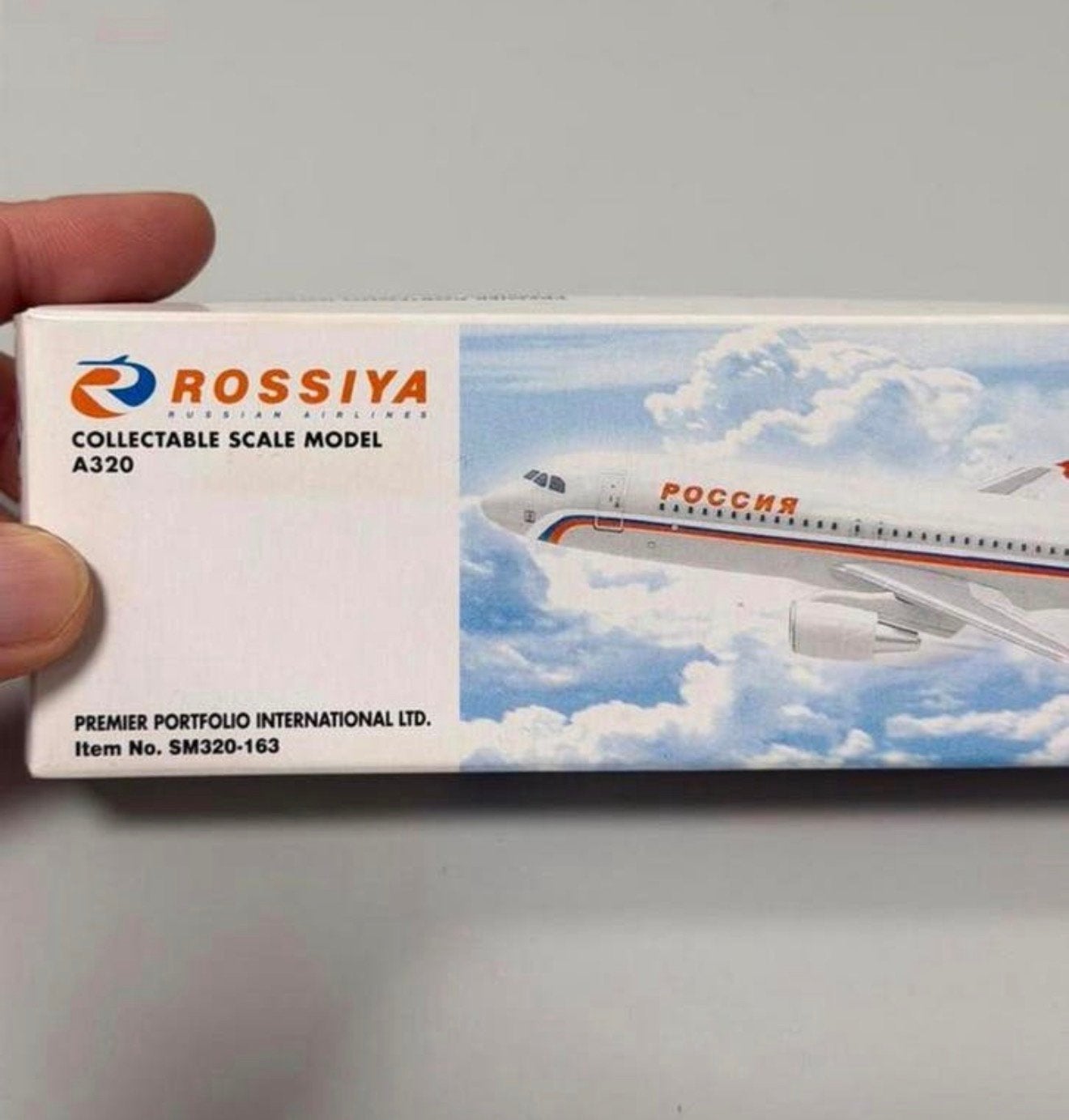 Rossiya Airlines Airbus A320 schaalmodel 1:200 – nieuw boxed, Overige merken, 1:144 tot 1:200, Nieuw, Ophalen of Verzenden