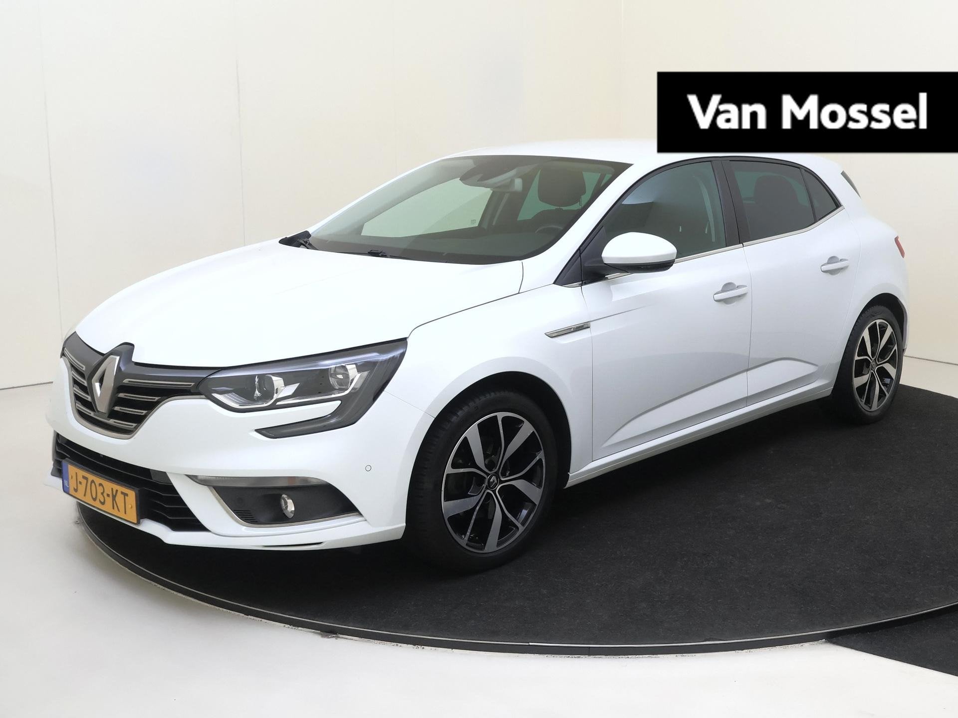Renault Mégane 1.3 TCe Bose |Trekhaak 1650 kg |Navigatie |, Auto's, Voorwielaandrijving, 12 maanden, 4 cilinders, Wit