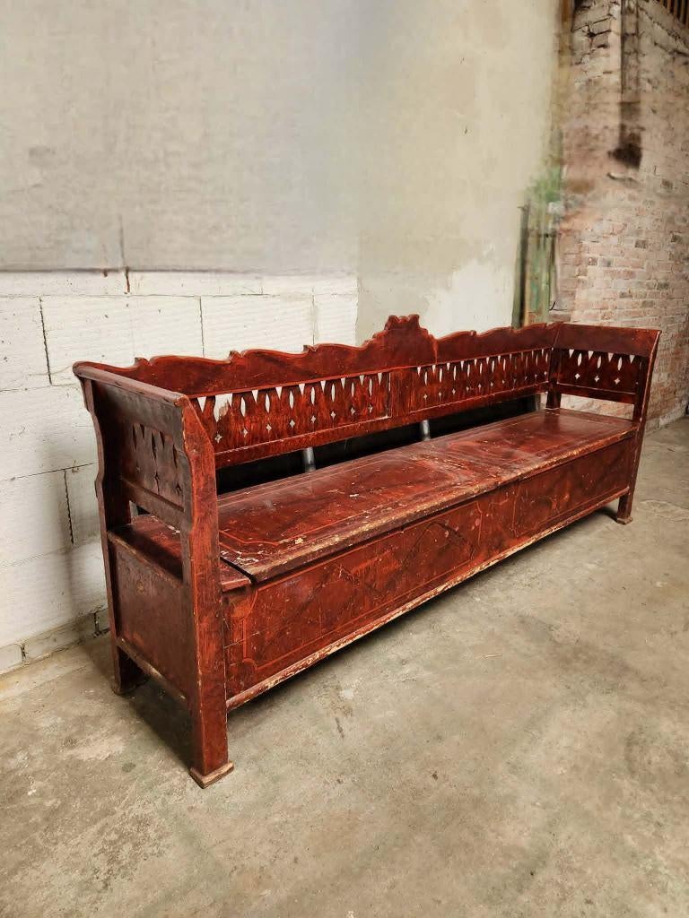 Kerkbank, Antiek en Kunst, Antiek | Meubels | Stoelen en Banken, Ophalen