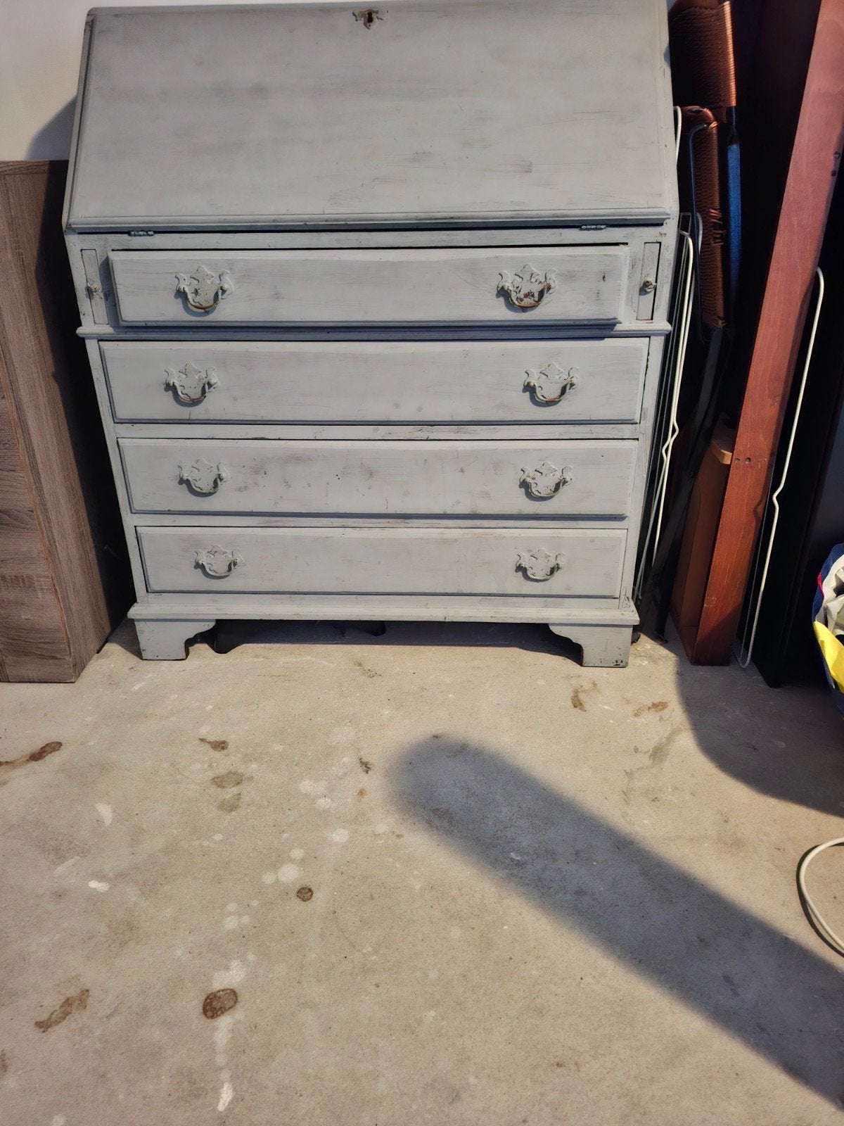 Secretaire, Huis en Inrichting, Kasten | Secretaires, Ophalen, Gebruikt, Ouderwets