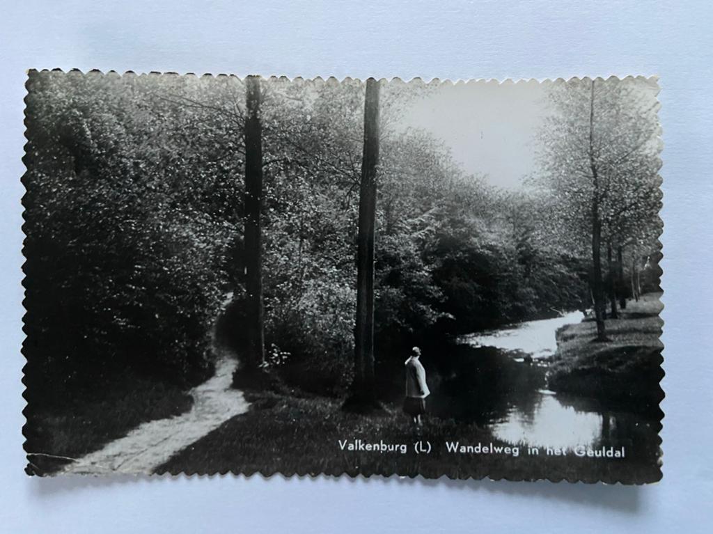 Valkenburg Wandelweg in het Geuldal, Ophalen of Verzenden, 1940 tot 1960, Limburg