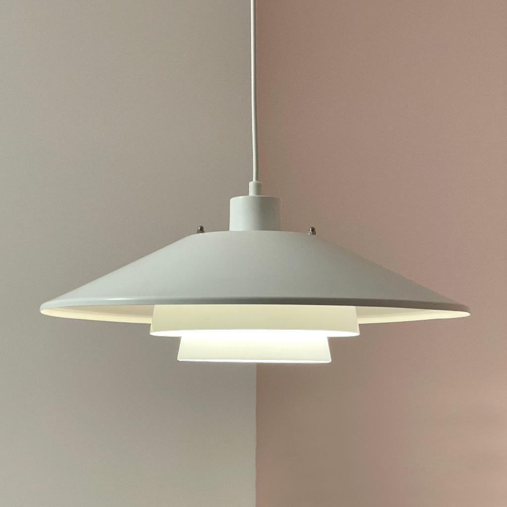vintage Scandi design LAMP 'Super-Light' Denmark japandi MCM, Gebruikt, Ophalen of Verzenden, Metaal, Minder dan 50 cm