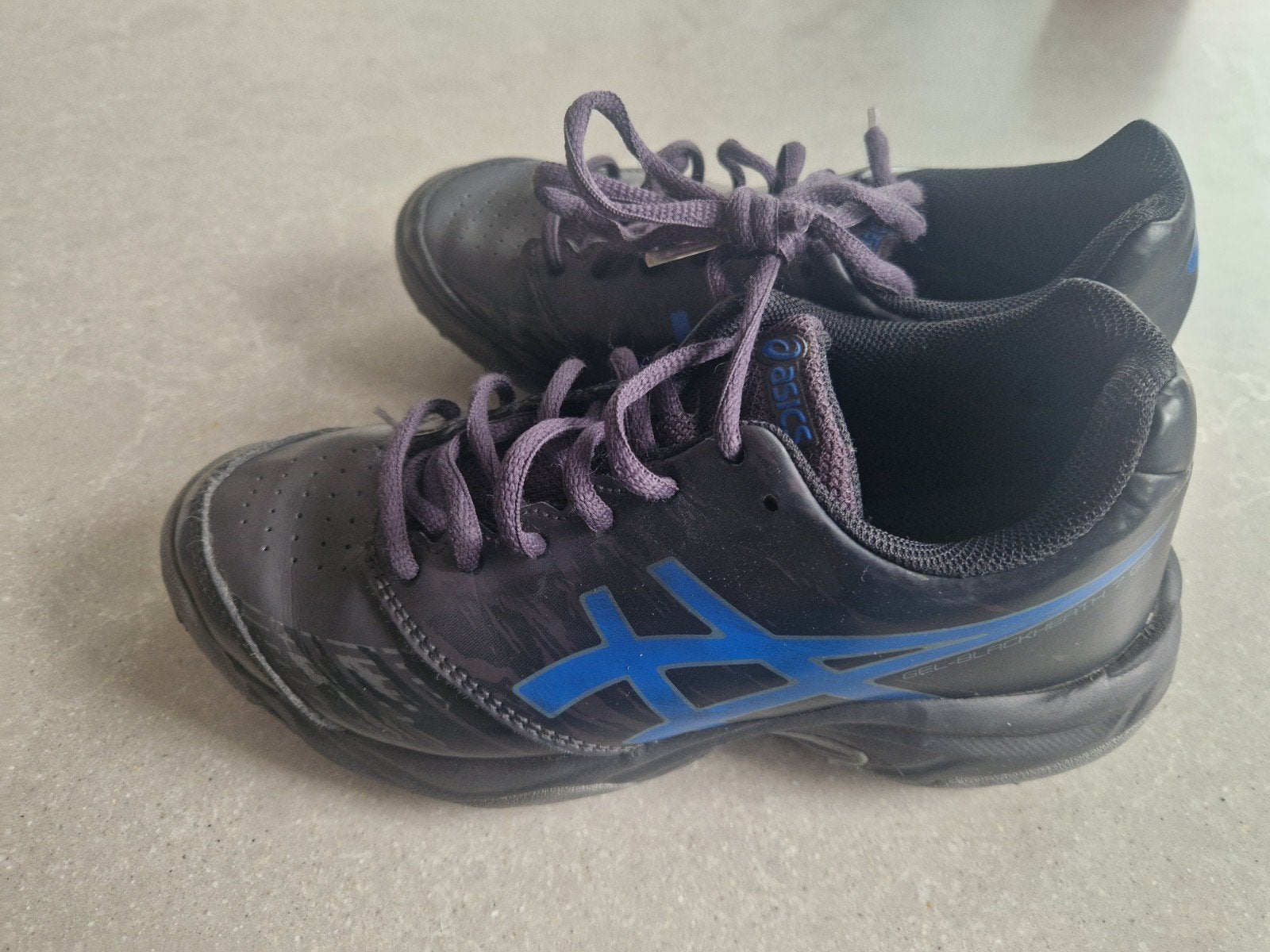 asics gel-blackheath 7 GS hockeyschoenen maat 34,5, Ophalen of Verzenden, Zo goed als nieuw, Schoenen