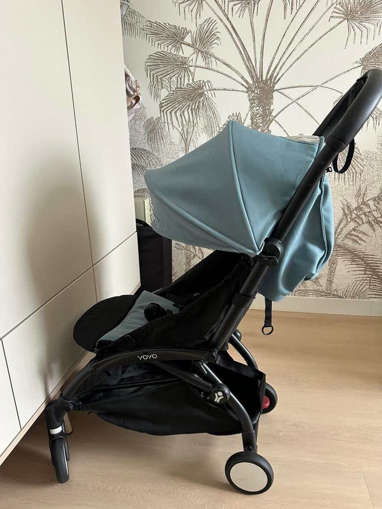 Babyzen yoyo stokke kinderwagen buggy met newborn pack etc, Ophalen, Zo goed als nieuw