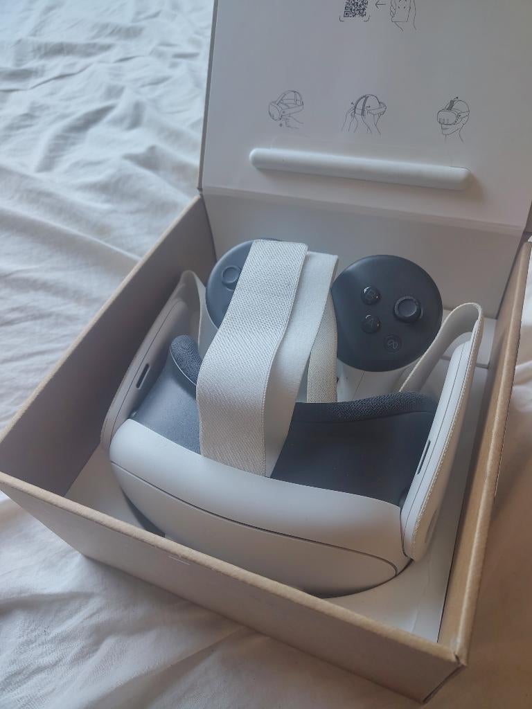 Meta Quest 3 512GB, Ophalen of Verzenden, Zo goed als nieuw, VR-bril, Overige platformen