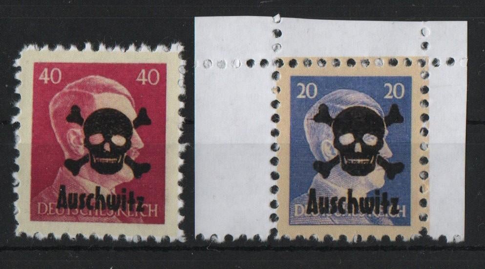F14) postzegels propaganda 1945 GERMANY geen garantie, Postzegels en Munten, Verzenden, BRD, Postfris
