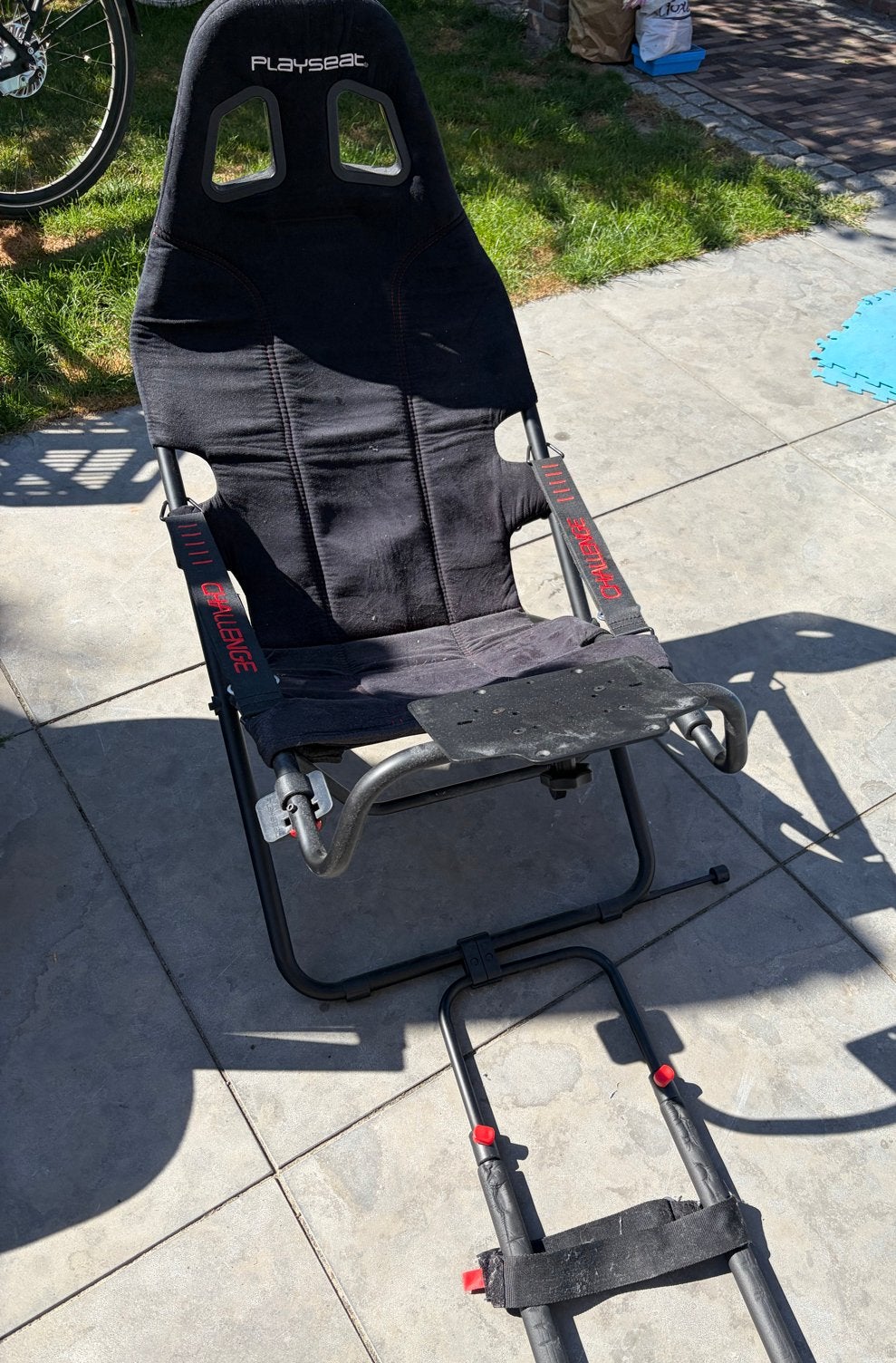 Playseat Challenge met Logitech G29 racestuur en pedalen, Ophalen, Racestoel, Gebruikt, Force feedback