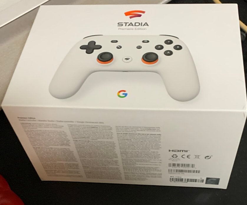 Google Stadia Premiere Edition Controller - Nieuw in doos, Spelcomputers en Games, Spelcomputers | Overige Accessoires, Nieuw