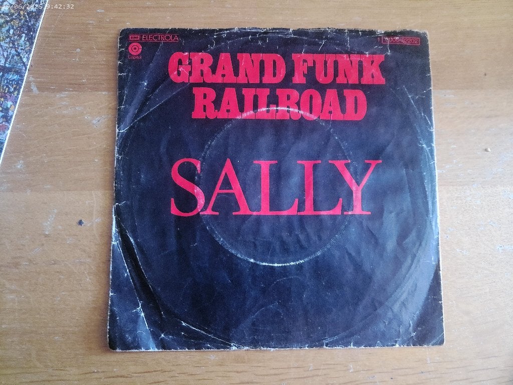 Grand Funk Railroad - Sally / Love is dying, Fotohoes, Ophalen of Verzenden, Gebruikt, Rock en Metal