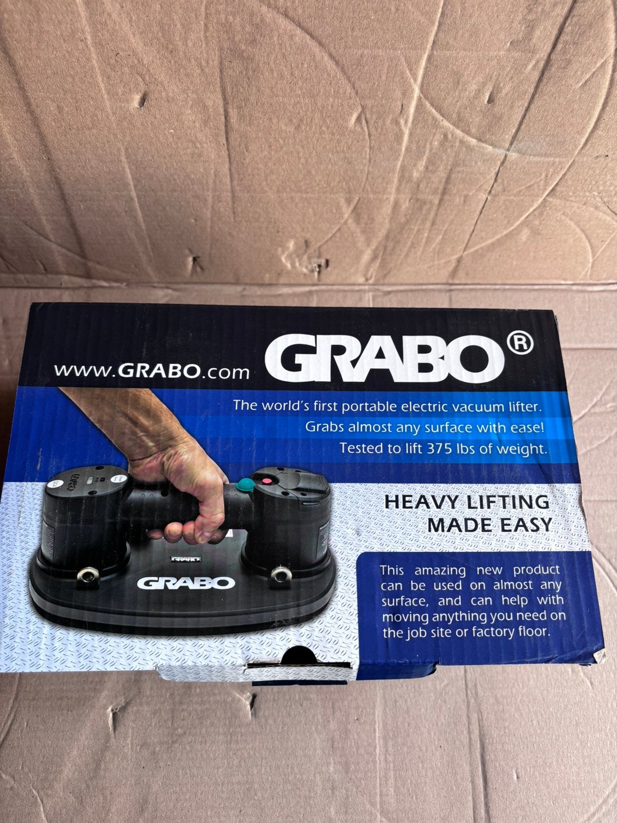 Nieuwe Grabo Plus Elektrische Vacuüm Tegeldrager 120kg /tas, Doe-het-zelf en Verbouw, Ophalen of Verzenden, Nieuw, Overige typen