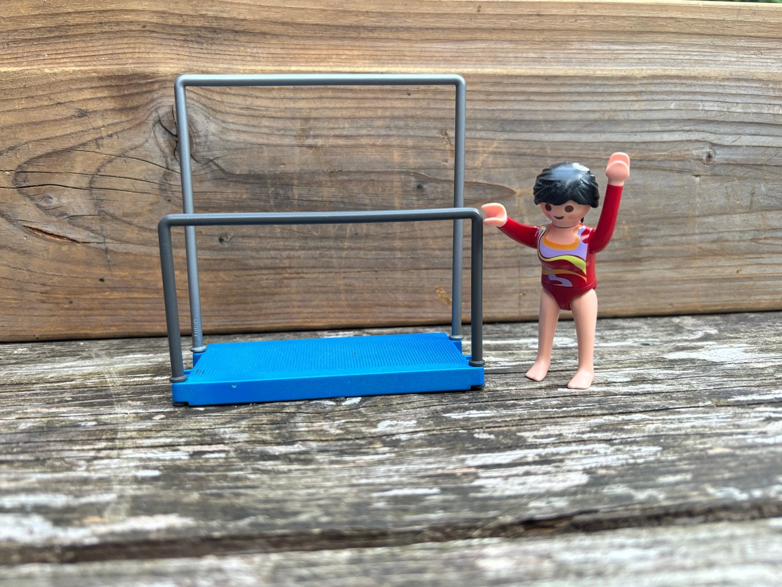 Playmobil turnster met rekstok, Gebruikt, Complete set, Ophalen of Verzenden, Sports & action