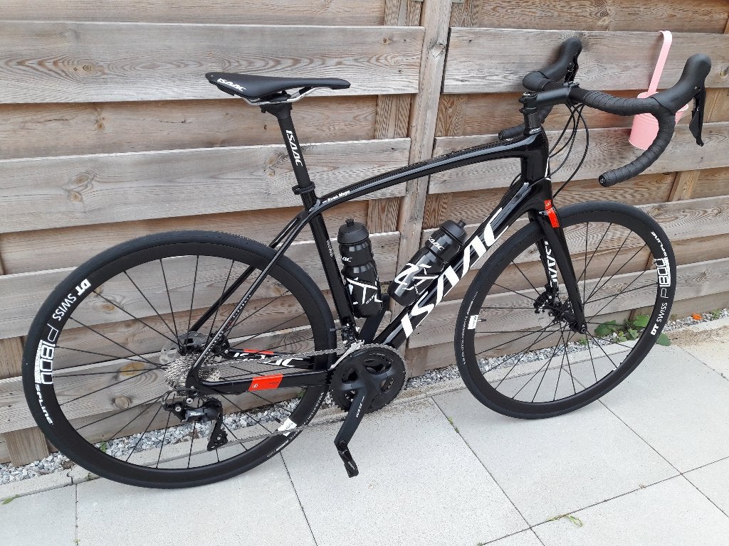 Isaac Vitron Disc mt. 56 - racefiets, 28 inch, Zo goed als nieuw, Meer dan 20 versnellingen, Schijfrem