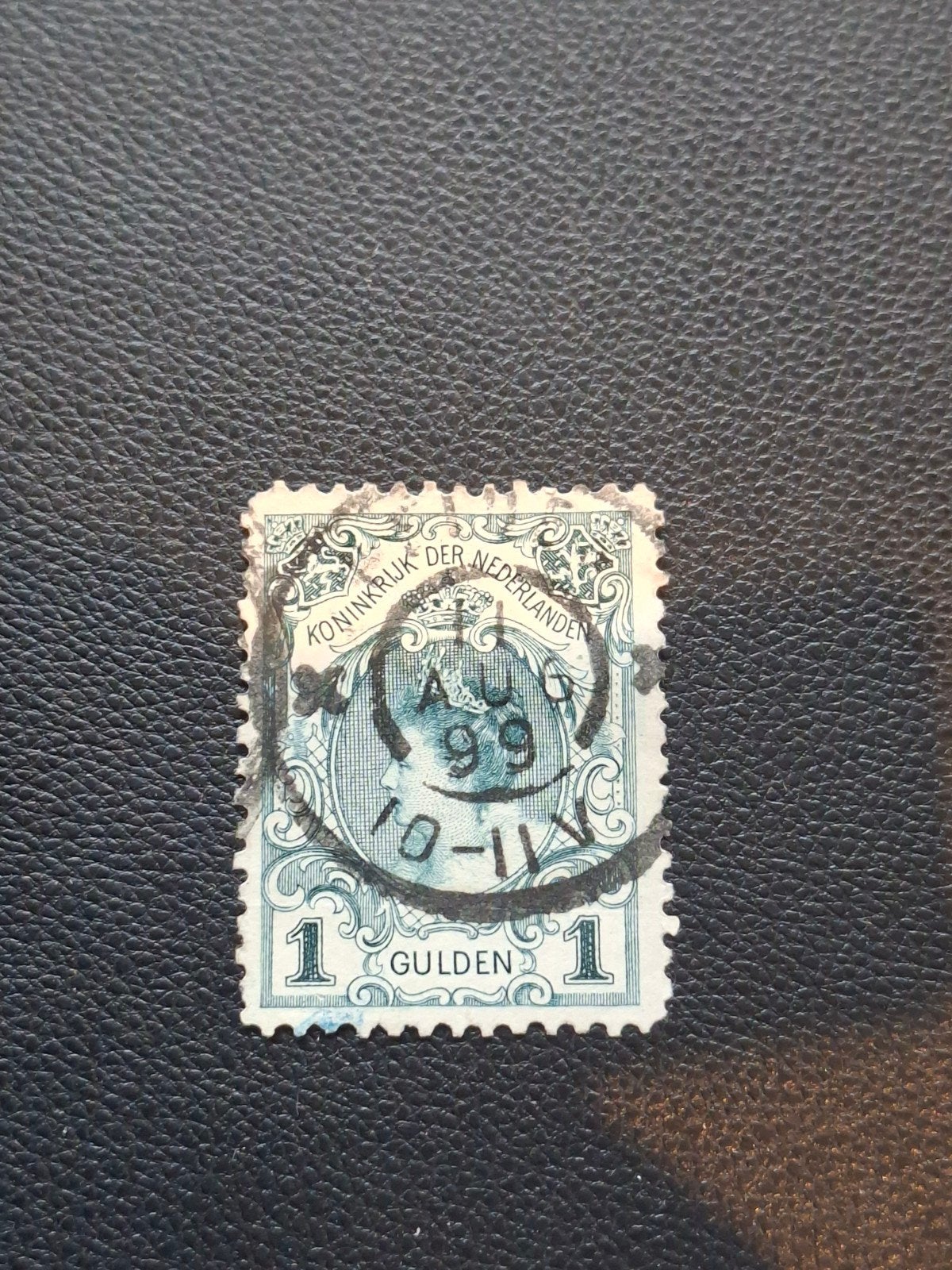 nederland (2) gestempeld nr 49 met vouw, Postzegels en Munten, Ophalen of Verzenden, T/m 1940, Gestempeld