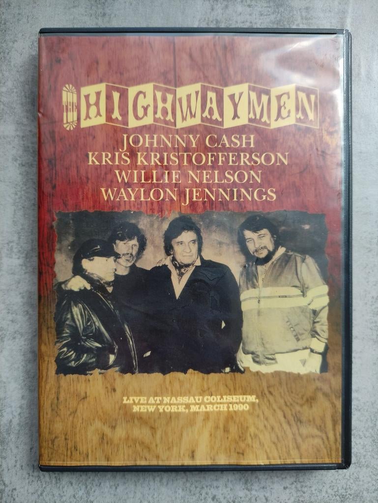 The highwaymen, Cd's en Dvd's, Dvd's | Muziek en Concerten, Alle leeftijden, Ophalen of Verzenden