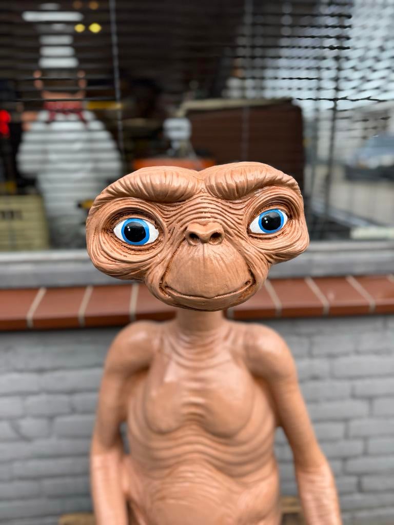 Grote E.T. the Extra-Terrestrial Figuur - Film Prop Replica, Ophalen, Actiefiguur of Pop, ., Zo goed als nieuw